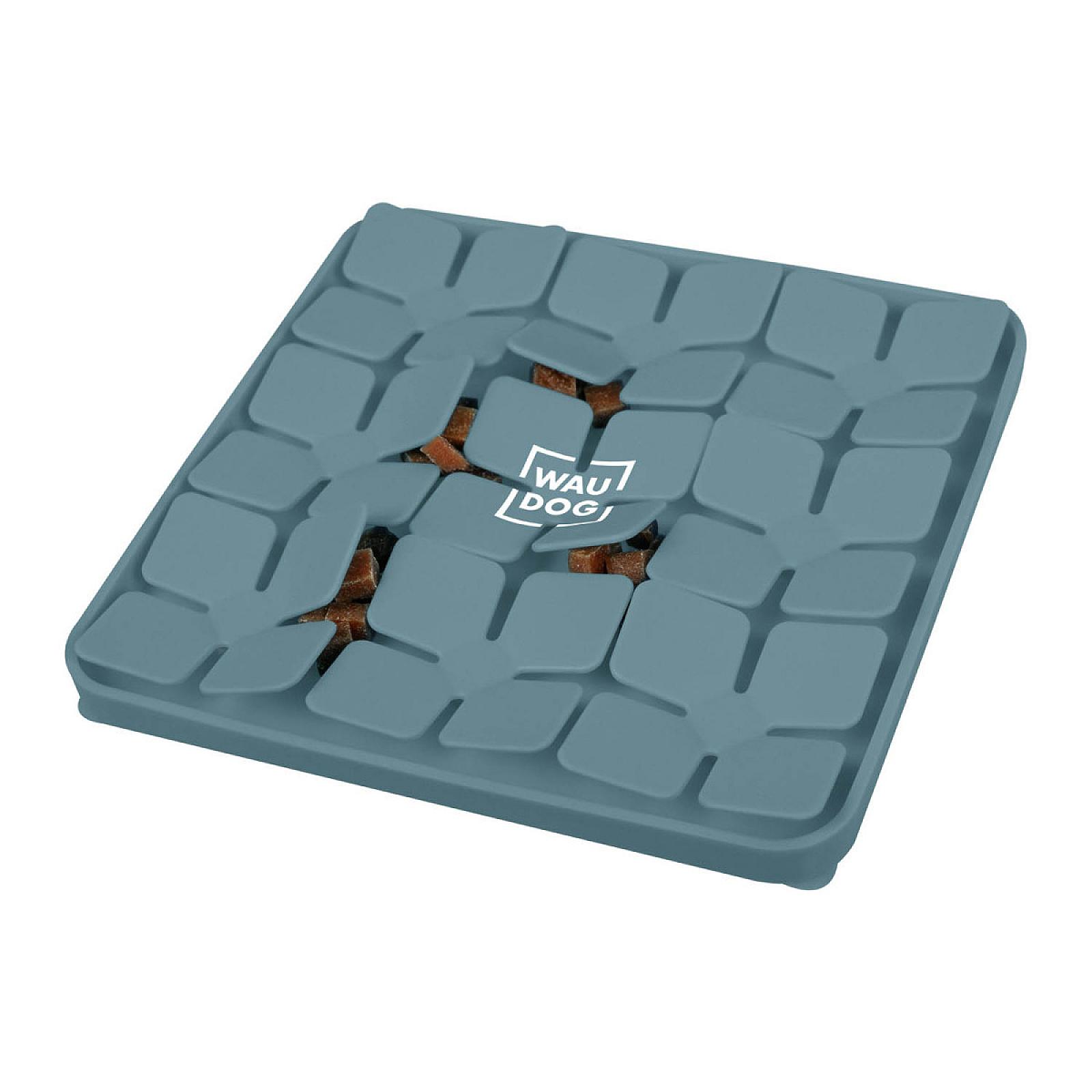 Килимок для пошуку корму WAUDOG Silicone, 205х205х17 мм, сірий