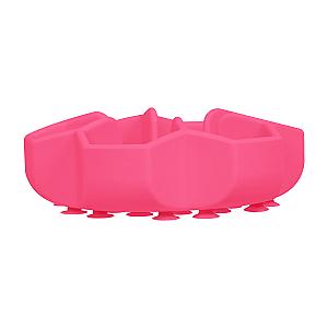 Миска для повільного харчування WAUDOG Silicone, 450 мл, рожева