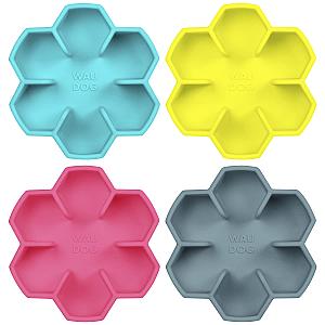 Миска для повільного харчування WAUDOG Silicone, 450 мл, жовта