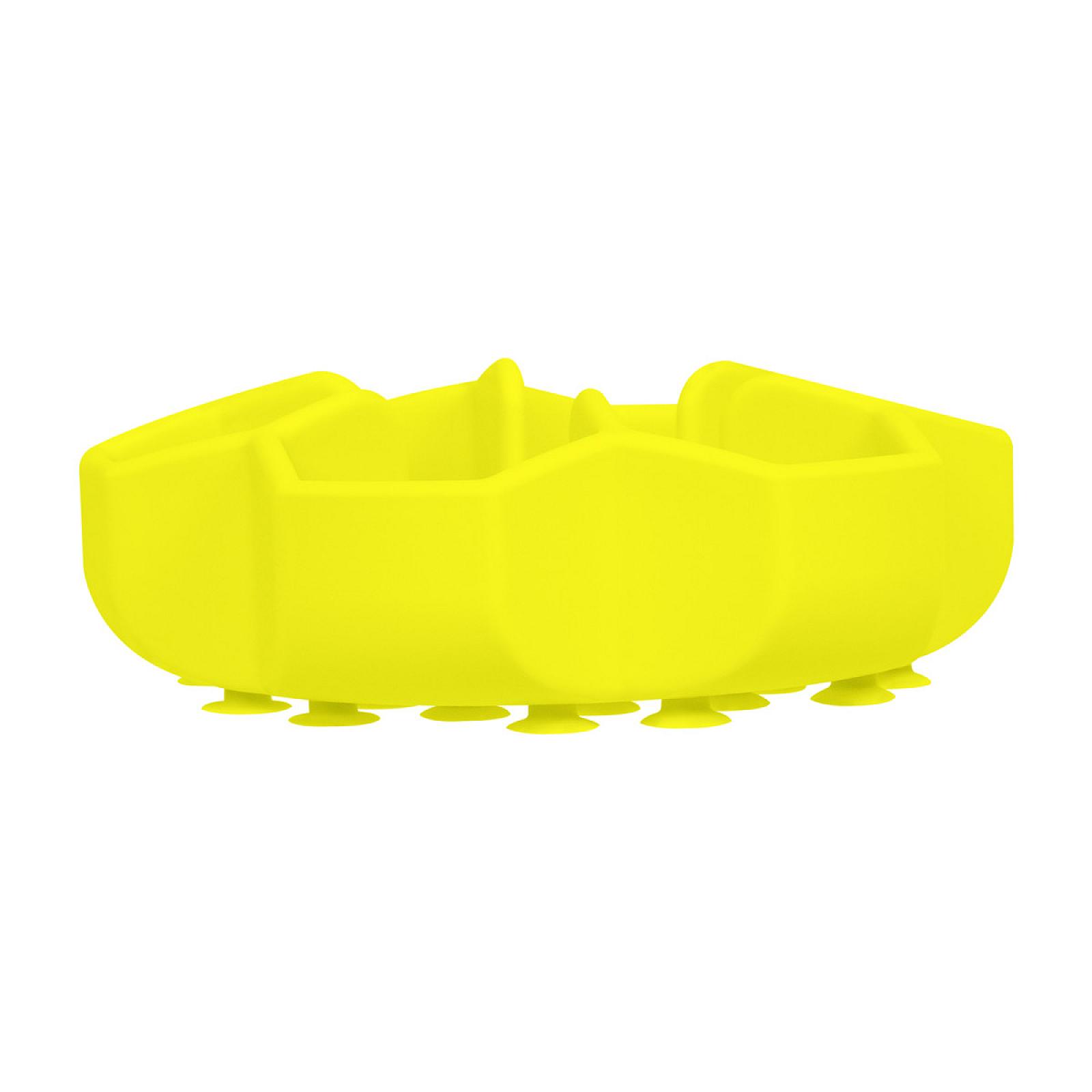 Миска для повільного харчування WAUDOG Silicone, 750 мл, жовта
