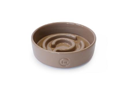 Керамічна миска для повільного годування для собак Cacao Ceramic Slow Feeder