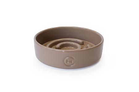 Керамічна миска для повільного годування для собак Cacao Ceramic Slow Feeder
