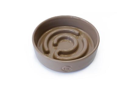Керамічна миска для повільного годування для собак Cacao Ceramic Slow Feeder