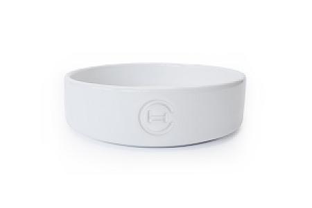 Керамічна миска для повільного годування для собак White Ceramic Slow Feeder