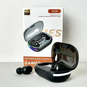 Бездротові навушники Earbuds К10 (Чорний)