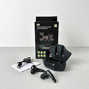 Бездротові навушники G11 series, Game Mode, Digital Indicator (Чорний)
