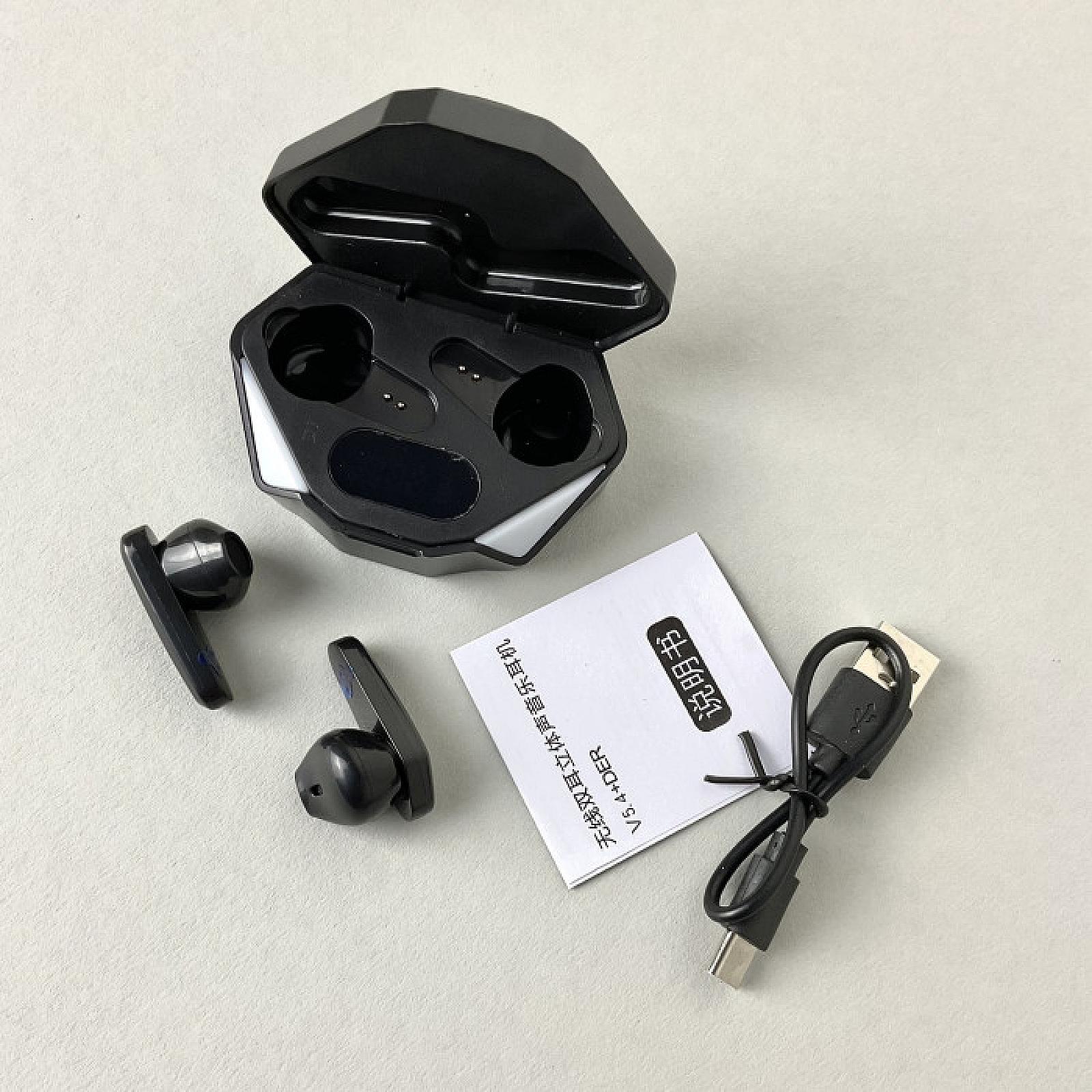 Бездротові навушники X15 series, Gaming EarBuds , Smart Case (Чорний)