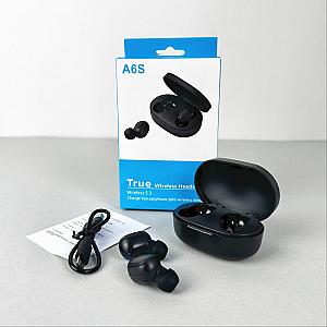 Бездротові навушники A6S series, EarBuds (Чорний)