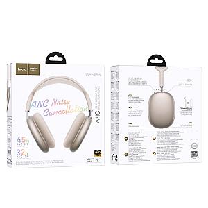 Бездротові навушники Hoco Pro Max W65 Plus ANC (Бежевий)