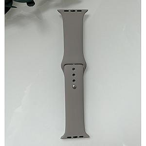 Силіконовий ремінець для розумного годинника Smart Watch 42/44 (Сірий)