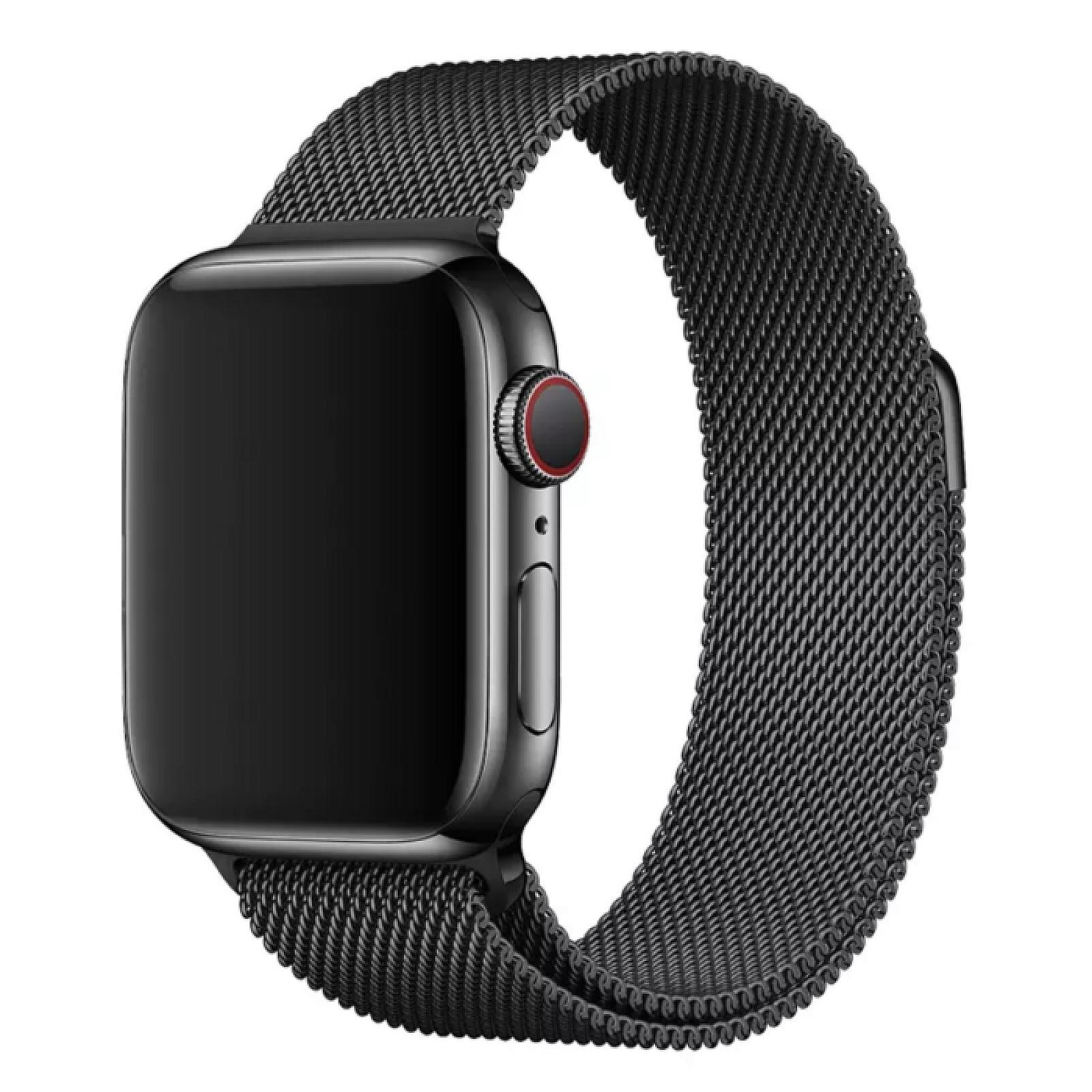 Ремінець для розумного годинника Smart Watch 42/44 Міланська петля (Чорний)