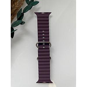 Силіконовий ремінець для Smart Watch Ocean Band 42/44/45/49 (Сливовий)