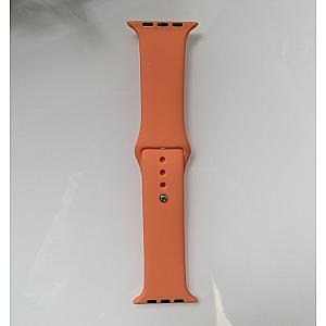 Силіконовий ремінець для розумного годинника Smart Watch 42/44 (Помаранчевий)