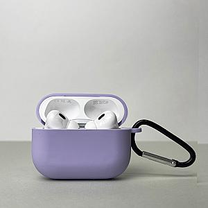 Чохол з карабіном для pods PRO 2 (Бузковий)