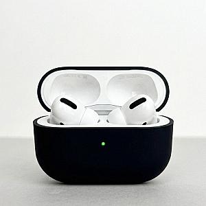 Силіконовий чохол для навушників pods Pro 2 (Чорний)