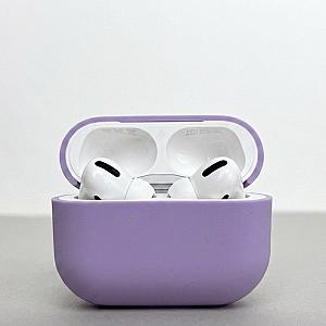 Силіконовий чохол для навушників pods Pro 3 (Бузковий)