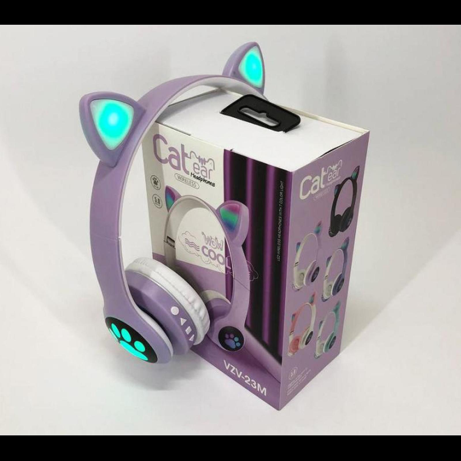 Бездротові навушники Cat Ear RGB VIV-23M