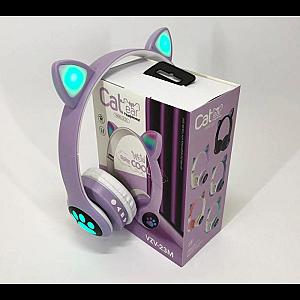 Бездротові навушники Cat Ear RGB VIV-23M