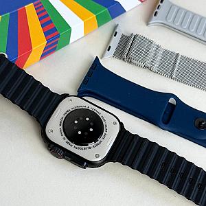 Розумний годинник Smart Ultra T24 + 7 ремінців (Чорний)