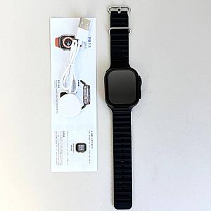 Розумний годинник Smart Ultra T24 + 7 ремінців (Чорний)