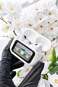 Бездротові навушники Air Pro 2 з дисплеєм (Білий)