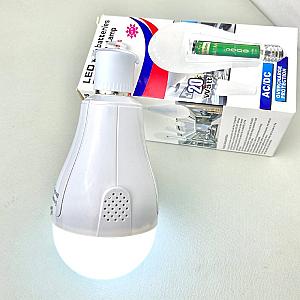 Світлодіодна лампа LED FAT-3920 E27 20W з 2 акумуляторами