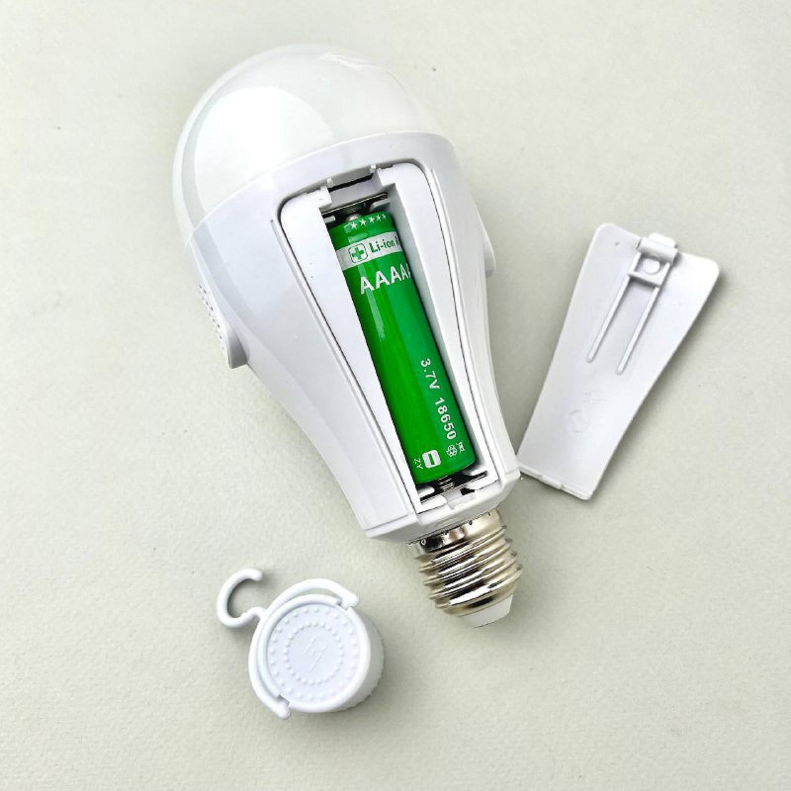 Світлодіодна лампа LED FAT-3920 E27 20W з 2 акумуляторами