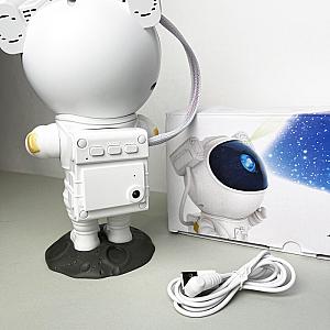 Світильник-проектор Астронавт Starry Sky RGB + пульт