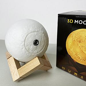 Світильник настільний Місяць 3D RGB 8 см + пульт