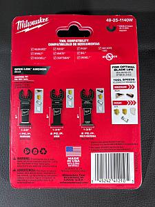 Набір полотен для реноватора Milwaukee 49-25-1140W