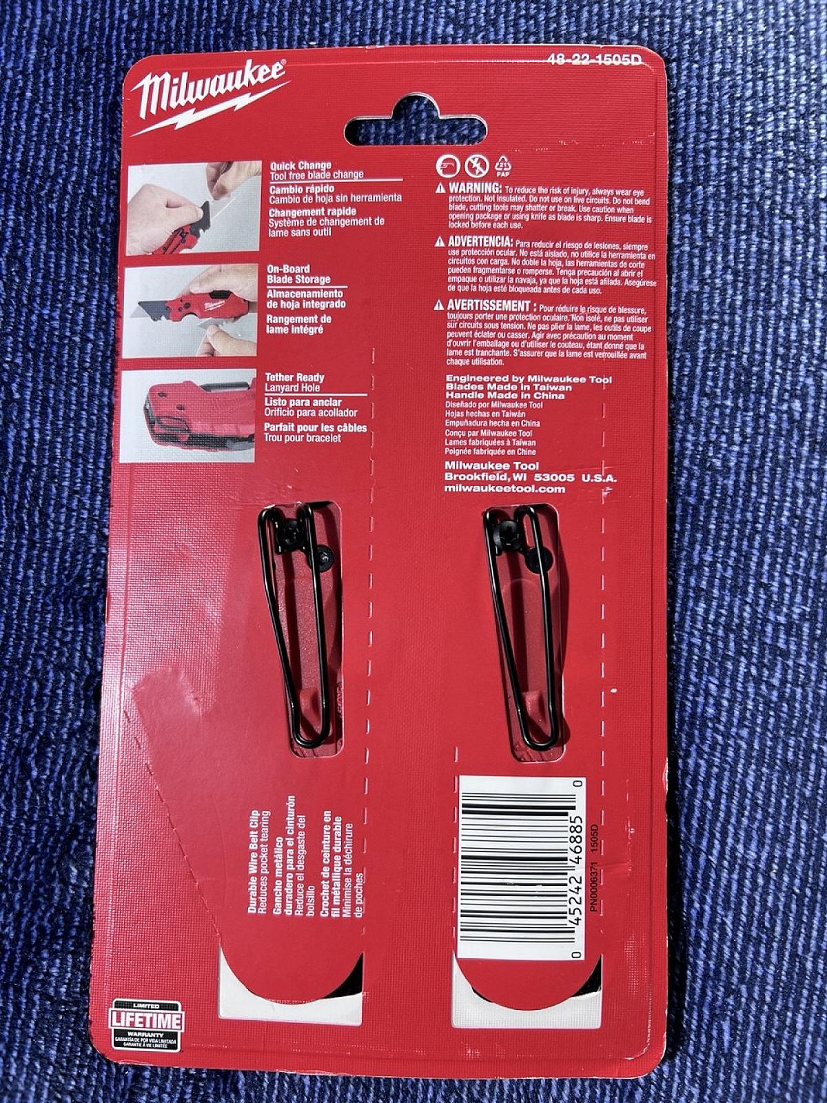 Строительные ножи Milwaukee FASTBACK 6 in 1 (48-22-1505)