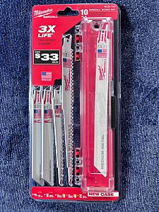 Набор полотен для сабельной пилы Milwaukee 49-22-1110