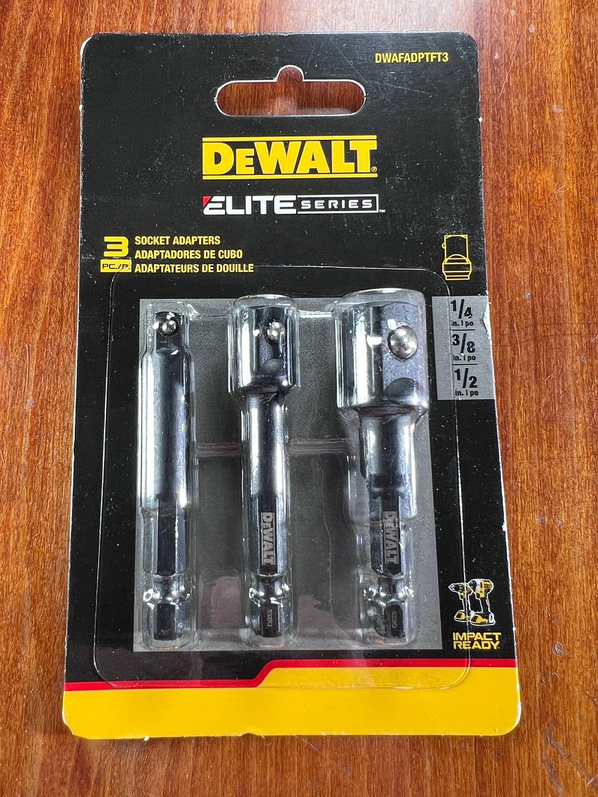 Набоір з 3-х ударних переходників (адапторів) для головок