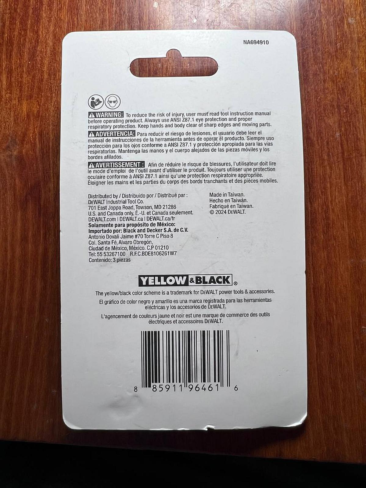 Набоір з 3-х ударних переходників (адапторів) для головок