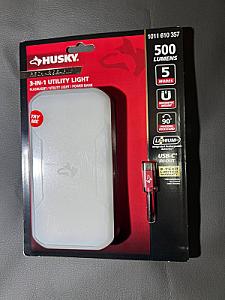 Акумуляторний багатофункціональний ліхтар - повербанк Husky 3-in-1 Utility Light