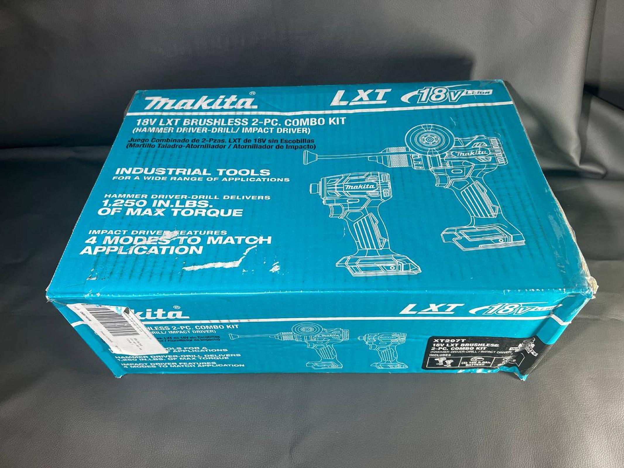 Комплект акумуляторного інструменту Makita XT297T