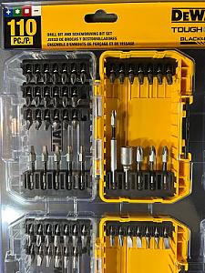 Набір біт та свердел серії TOUGH GRIP DeWALT DWAF110SETTG