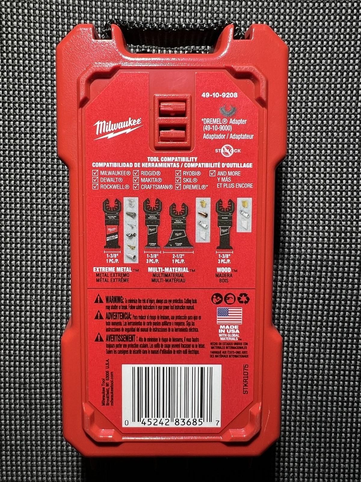 Набір полотен для реноватора Milwaukee 49-10-9208