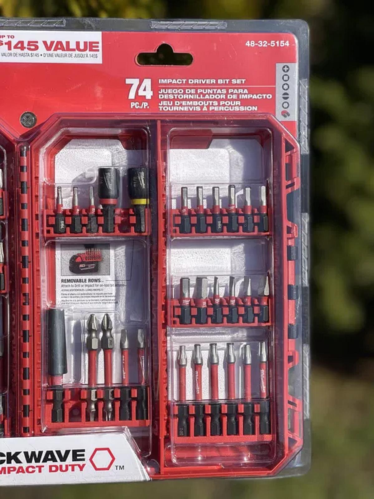 Біти Milwaukee IMPACT 74Шт. Усилені 50X Life Біти