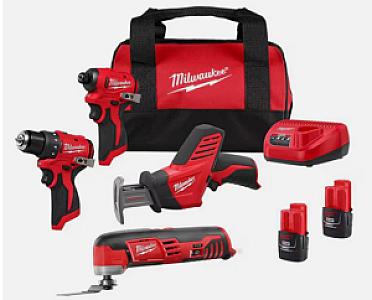 Комплект акумуляторного інструменту Milwaukee 3494-24 M12