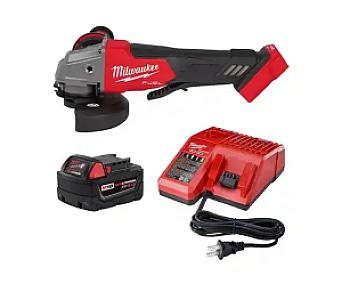 Комплект кутова машина Milwaukee 2880-20 + 48-59-1850 АКБ 5Аг і зарядне