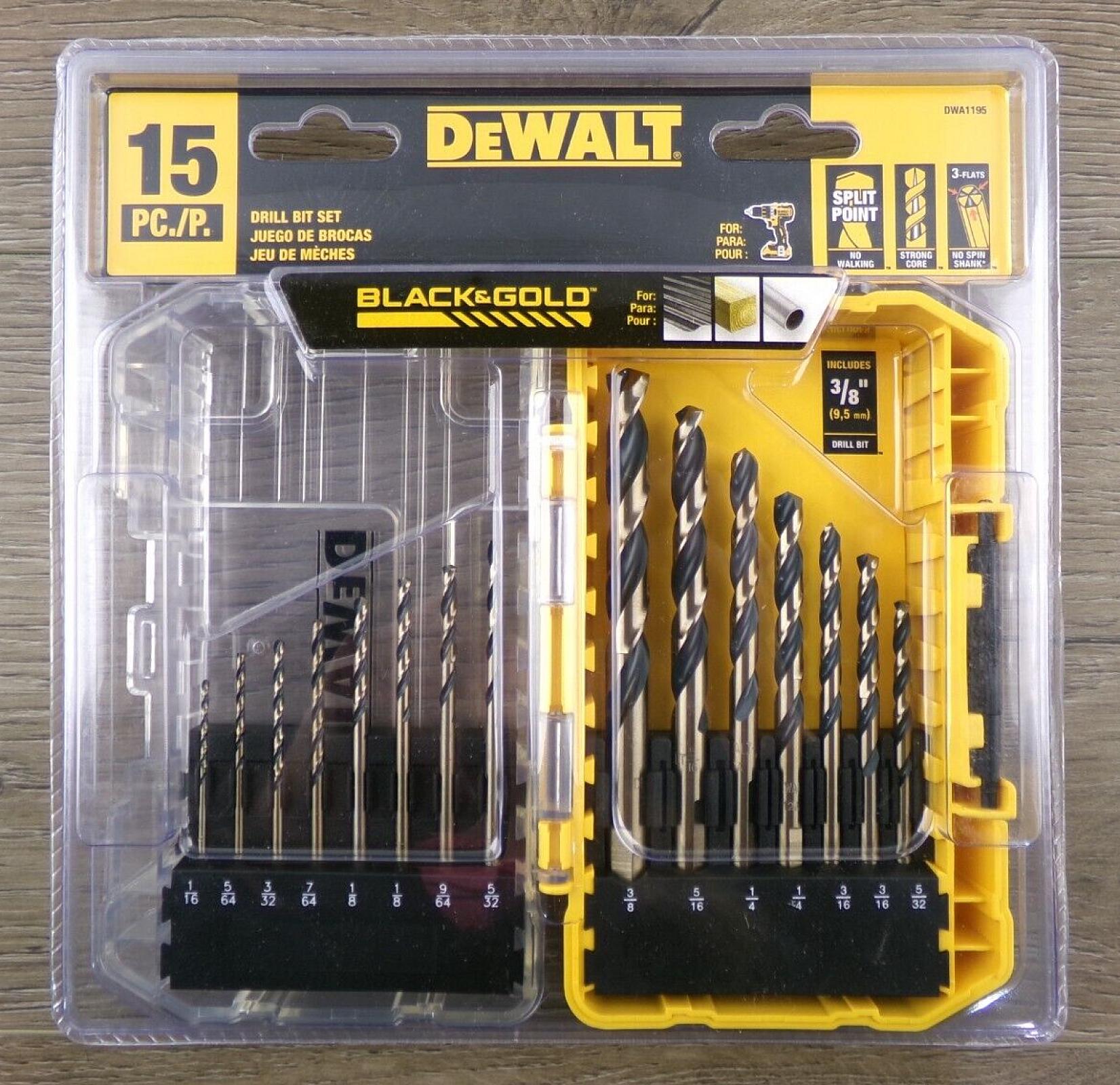 Свердла Dewalt DWA1195 (15pcs)