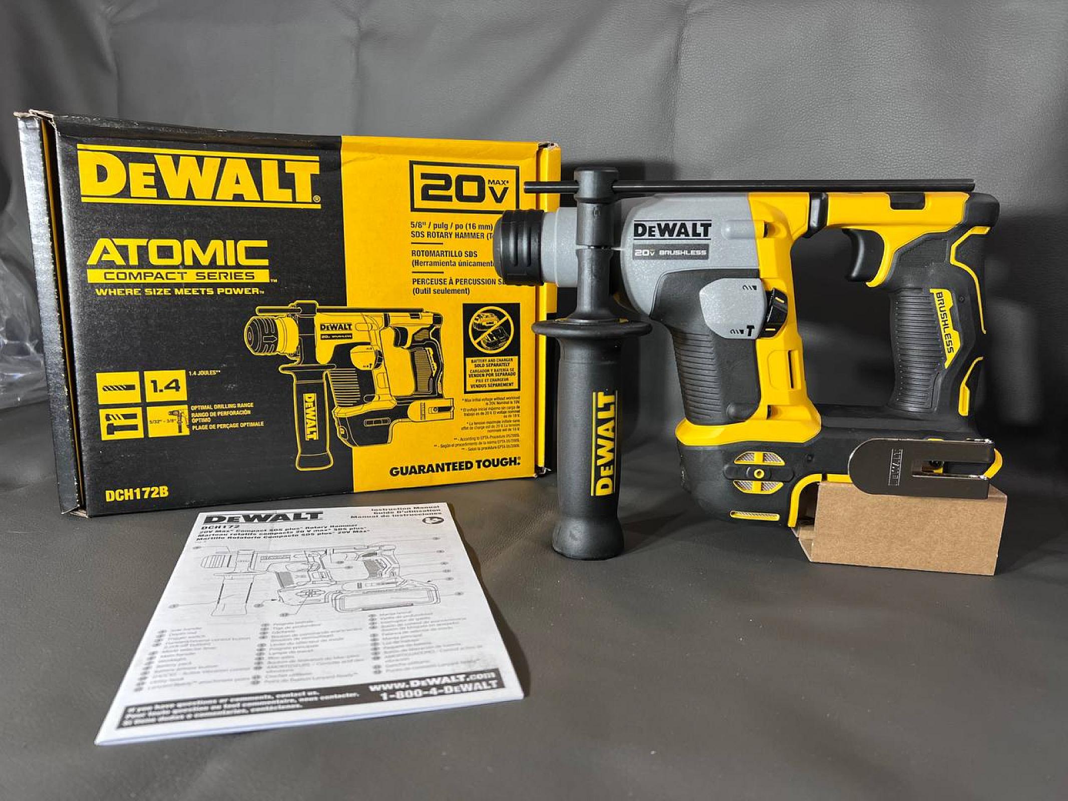 Акумуляторний перфоратор Dewalt DCH172