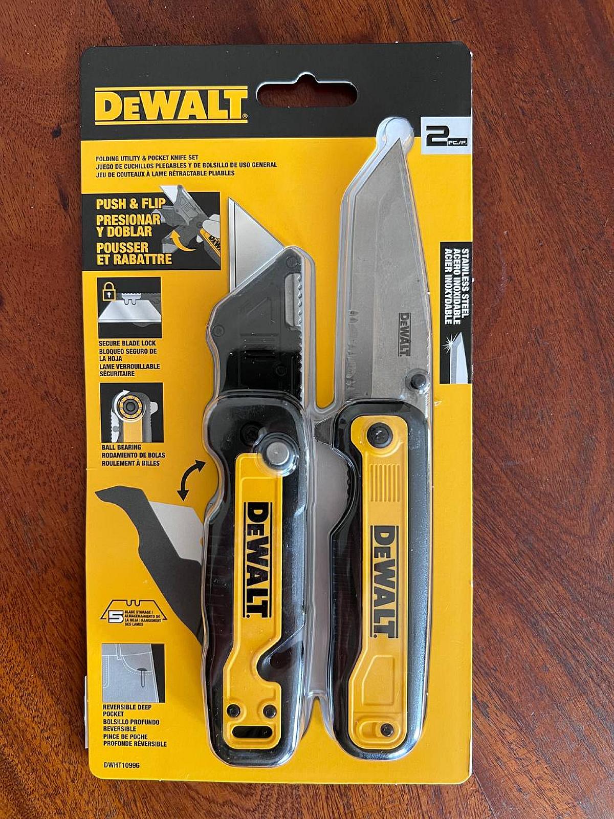 Ножі складні DeWALT DWHT10996