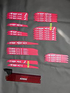 Набір біметалевих полотен для сабельної пилки Diablo (28 предметів)