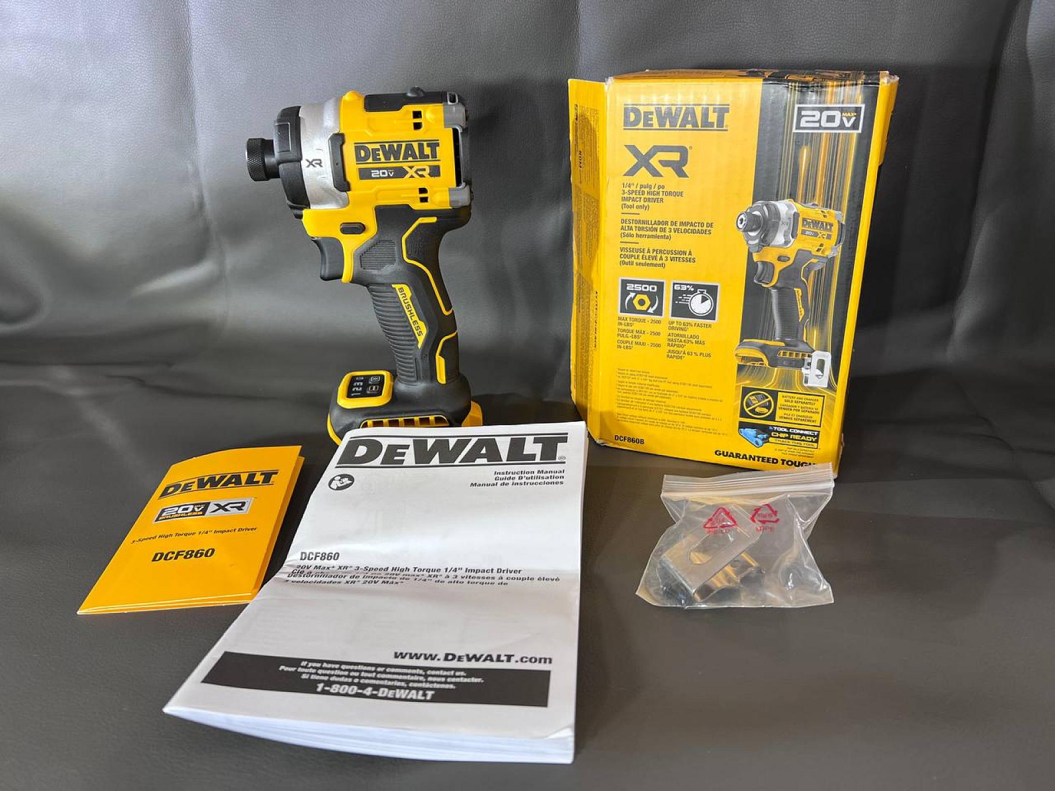 Самий потужний імпакт DeWALT DCF860