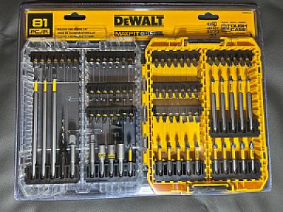 Набор ударних біт DeWalt DWAUMF81SET MAXFIT ULTRA Steel - 81 шт.