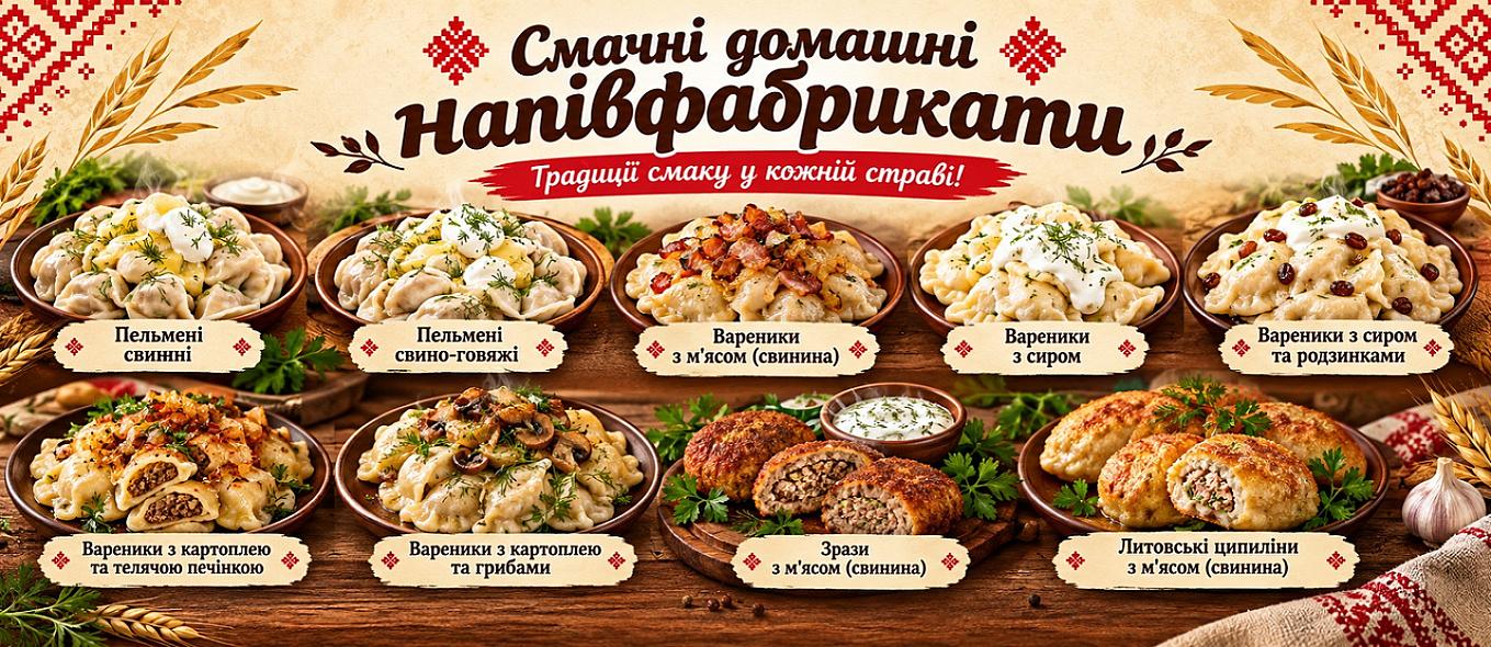«Сімейні традиції» — це коли смачно, як у мами, і затишно, як удома!