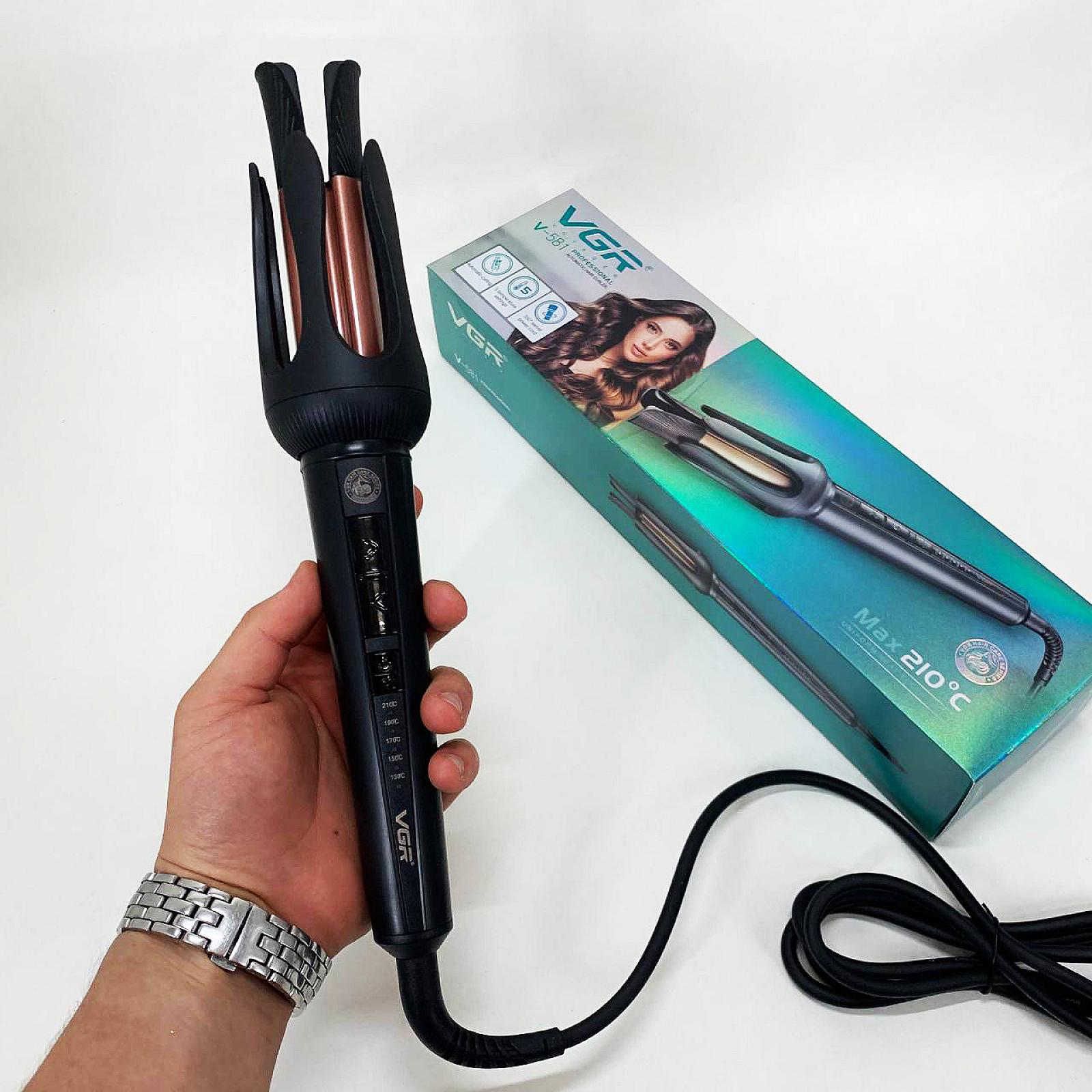 Автоматична плойка VGR V-581, 45 Вт, з LED-дисплеєм