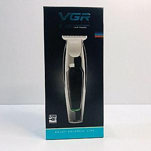 Акумуляторна машинка для стрижки VGR V-030, 5 насадок